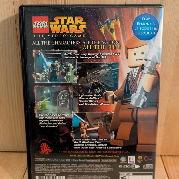 LEGO Star Wars: The Video Game for PlayStation 2 Game Used - Picture 3 of 5